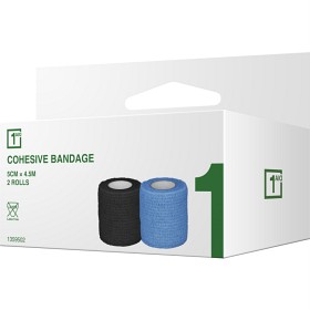 1Aid Selvklebende Bandasje 5cm x 4,5m, 2 st