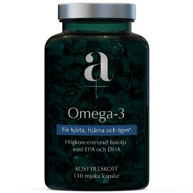 A+ Omega-3 myke kapsler 110 st