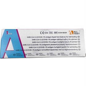 AllTest SARS-CoV-2-COVID-19 Antigen Lollipop Spytt Selvtest 1-pack
