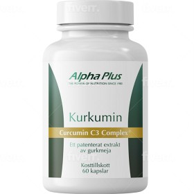 Alpha Plus Kurkumin 60 kapsler