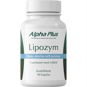 Alpha Plus Lipozym 90 kapsler