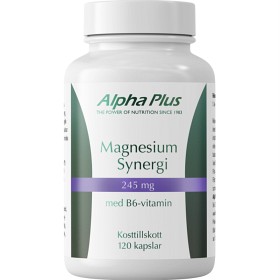 Alpha Plus Magnesium Synergi 120 kapsler-image