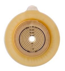 Assura 2-dels plate med montert ring og belteholder ring 50 mm hull 10-45 mm 5 st
