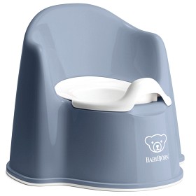 BabyBjörn Potte Gråblå/Hvit