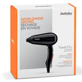 BaByliss Hårtørker Travel Dry 2000-image