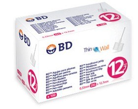 BD Pennkanyle, 0,33 mm (29G) x 12,7 mm 100 stk