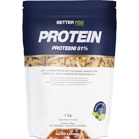 Better You Erte- og havreprotein Salted Caramel 1 kg