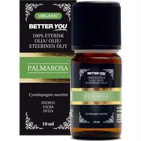Better You Palmarosaolje økologisk eterisk 10 ml