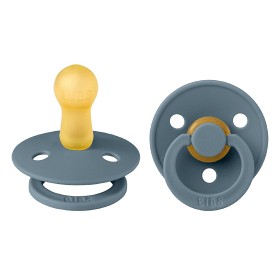 BIBS Colour 2-pack Latex Size 2 Petrol/Petrol