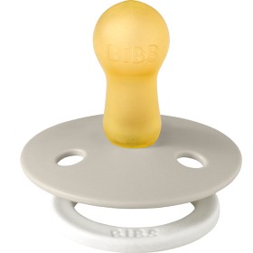 BIBS Pacifier Colour Latex Size 2 Sand GLOW
