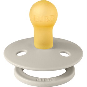 BIBS Pacifier Studio Colour Block Latex Size 1 Sand/Ivory