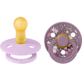 BIBS x Liberty Colour 2-pack Latex Size 2 Chamomile Lawn Violet Sky Mix