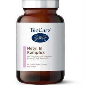 BioCare Metyl B Komplex 60 kapsler