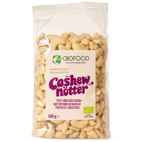 Biofood Cashewnøtter XL 500 g