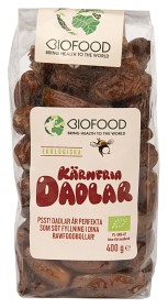 Biofood Dadler Steinfrie 400 g
