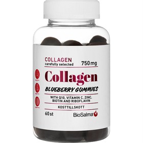 BioSalma Collagen Blueberry Gummies 60 stk