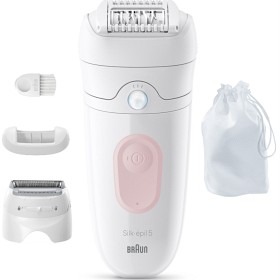 Braun Silk·épil 5, Wet & Dry Epilator 5-030, Flamingo Pink-image
