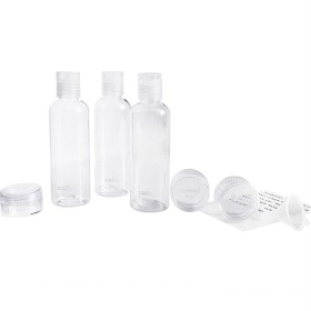 Cailap Reisesett (3 flasker á 100 ml, 3 bokser á 10 ml & 1 trakt)