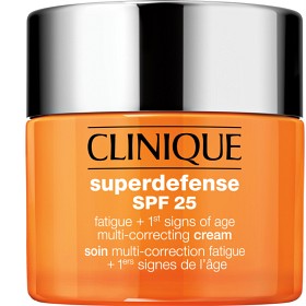 Clinique Superdefense SPF25 Fatigue + 1st Signs of Age Multi-correcting Cream, Skin type 1,2, 30 ml
