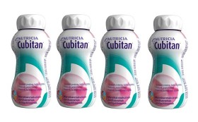 Cubitan Jordbær 4 x 200 ml