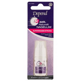 Depend 3 Sek Naturlig Neglelim