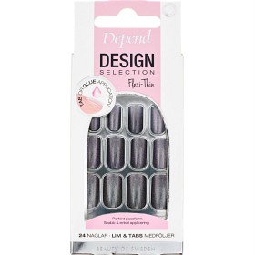 Depend Design Selection Graphite Shimmer Medium Square
