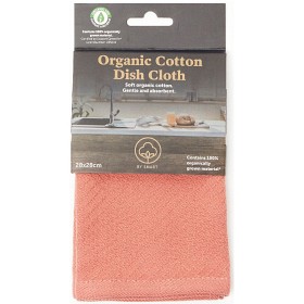 Smart Microfiber Oppvaskklut økologisk bomull Rustfarget