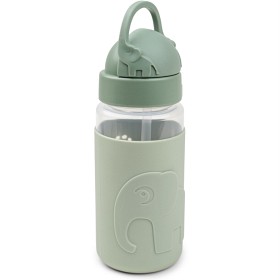 Done by Deer Easy-Grip Straw Bottle Elphee, Green