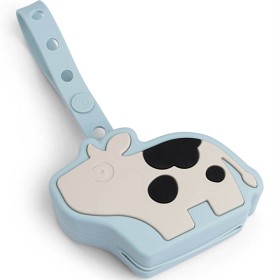 Done by Deer Silicone Pacifier Pouch Dotti, Blue