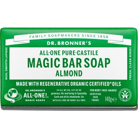 Dr Bronner Almond Bar Soap-image