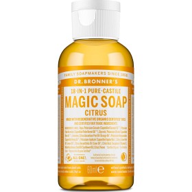 Dr Bronner Citrus Orange Liquid Soap 59 ml-image