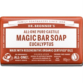 Dr Bronner Eucalyptus Bar Soap-image