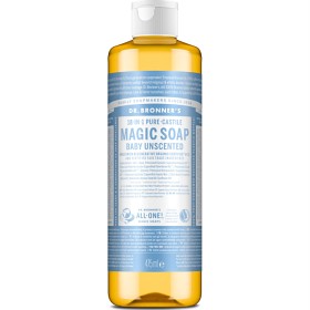 Dr Bronner Mild Unscented Liquid Soap 475 ml-image