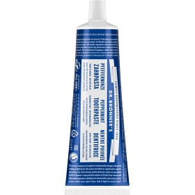 Dr Bronner Peppermint Toothpaste fluorfri 105ml-image