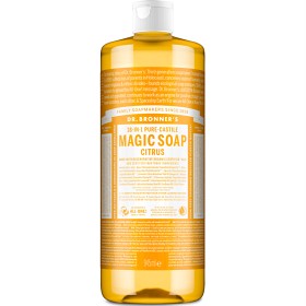 Dr Bronner Pure Castile Liquid Soap Citrus Orange 945 ml-image