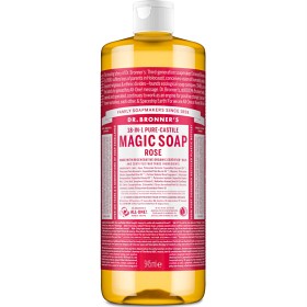 Dr Bronner Pure Castile Liquid Soap Rose 945 ml-image