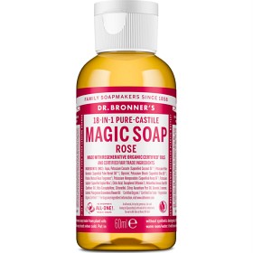 Dr Bronner Rose Liquid Soap 59 ml-image