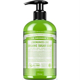 Dr Bronner Lemongrass Lime Organic Sugar Soap 355 ml-image