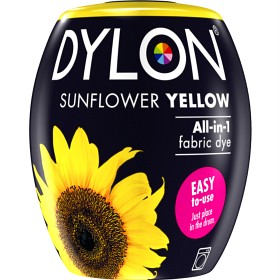 Dylon Pod All-in-1 tekstilfarge 06 Sunflower Yellow