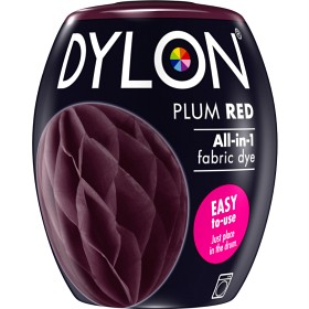 Dylon Pod All-in-1 tekstilfarge 61 Plum Red