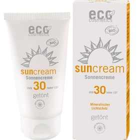 Eco Cosmetics tonet solkrem SPF 30, 75 ml