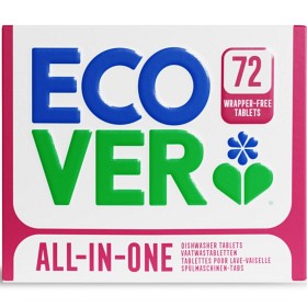 Ecover Oppvasktabletter All-in-One Citrus 1,26 kg (72 st)