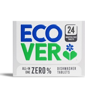 Ecover Oppvasktabletter All-in-One Zero parfymfritt 0,42 kg (24 st)