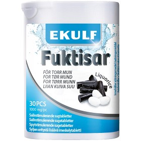 Ekulf Fuktisar Liquorice 30 stk-image