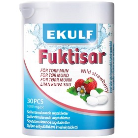 Ekulf Fuktiser Wild Strawberry 30 stk-image