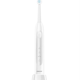 Ekulf PowerBrush elektrisk tannbørste White