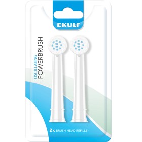 Ekulf PowerBrush White Refill 2 stk