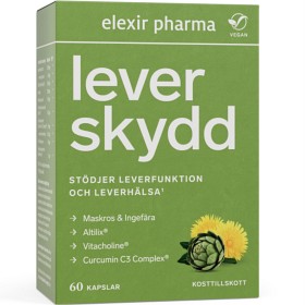 Elexir Pharma Leverbeskyttelse 60 kapsler