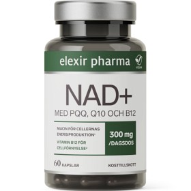 Elexir Pharma NAD+ 60 kapsler