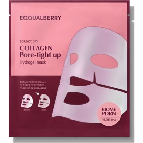 EQQUALBERRY Collagen Pore-tight up Hydrogel Mask (4 sheets)-image